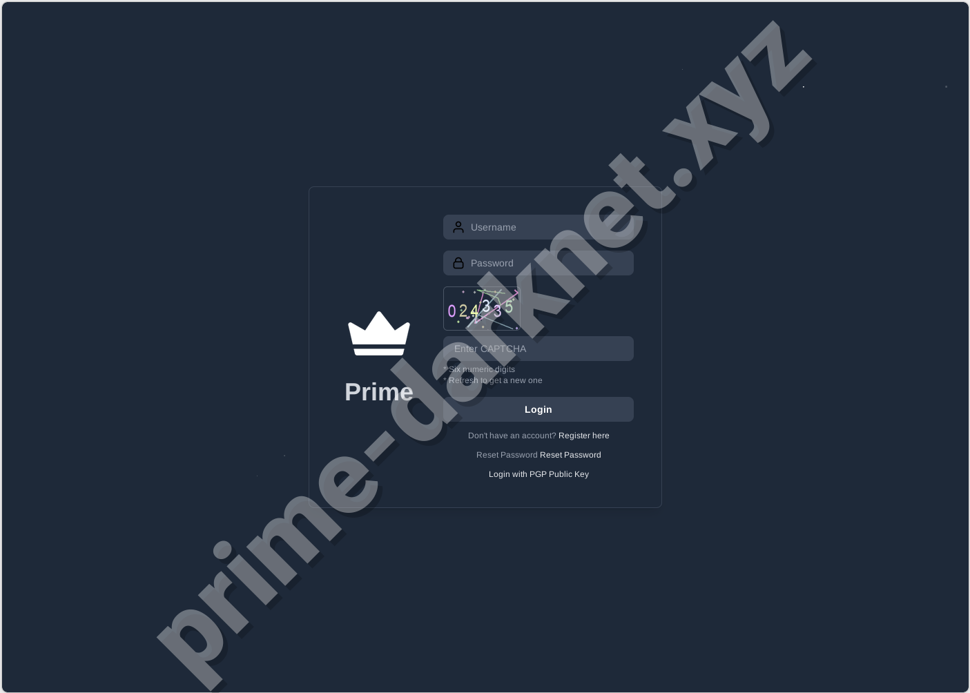 Prime Market Login Form - Official Prime Market Link 2026